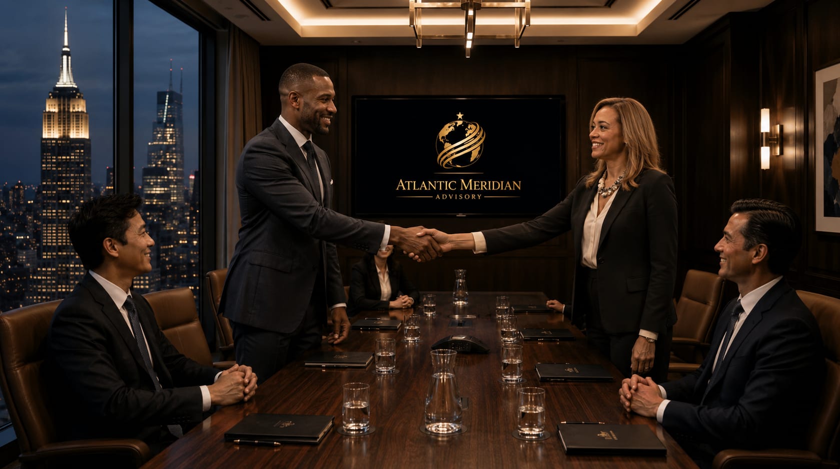 Atlantic Meridian Advisory board meeting